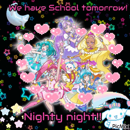 School Tomorrow Nighty Night GIF