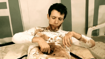 Sci Fi Man Open Stomach GIF