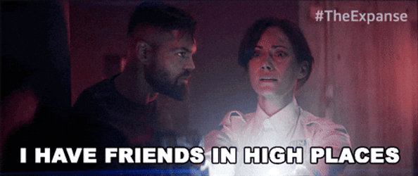 Sci Fi The Expanse Friends In High Places GIF