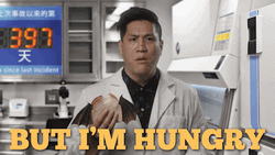 Scientist But Im Hungry GIF