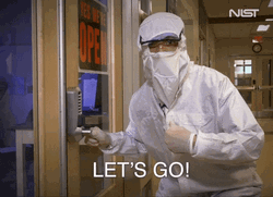 Scientist Lets Go GIF