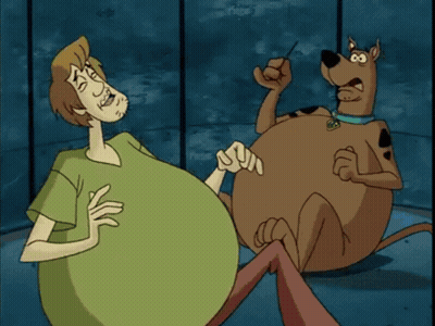 Scooby Doo And Shaggy Having A Conversation GIF