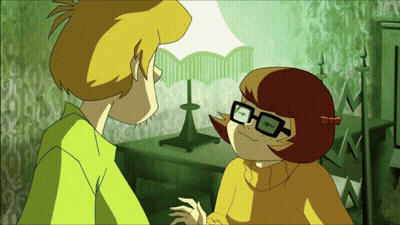 Scooby Doo And Velma Kissing GIF
