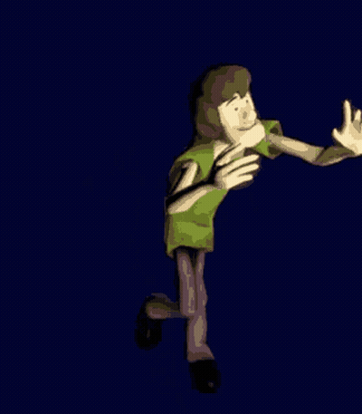 Scooby Doo Character Dancing In The Dark GIF