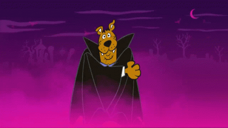 Scooby Doo Dracula Scoobtober  GIF