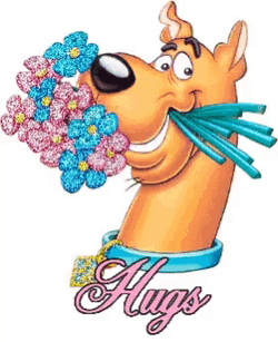 Scooby Doo Hugs GIF