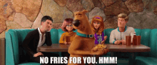 Scooby Doo No French Fries