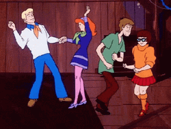 Scooby Doo People Dancing Gracefully GIF
