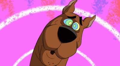 Scooby Doo Pink Background GIF