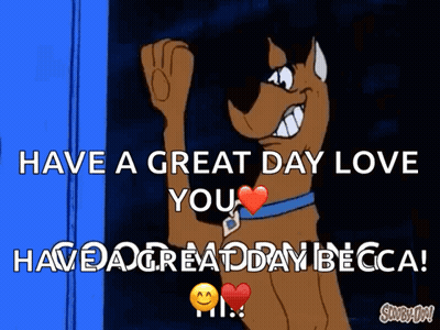 Scooby Doo Saying Have A Great Day GIF