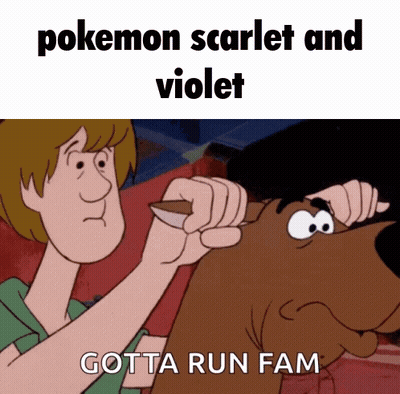 Scooby Doo Saying Pokemon Scarlet And Violet GIF