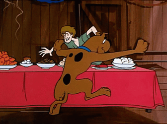 Scooby Doo Shaggy Putting Away Dishes GIF