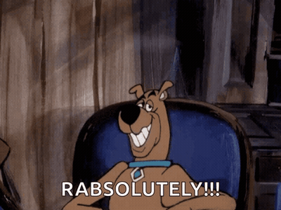 Scooby Doo Sitting In Chair Rabsolutely GIF