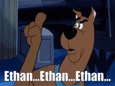Scooby Doo Thumbs Up Saying Ethan Ethan Ethan GIF