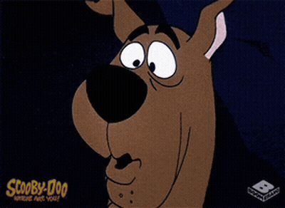 Scooby Doo Where Are You Poster With Scooby Doo Making A Face GIF
