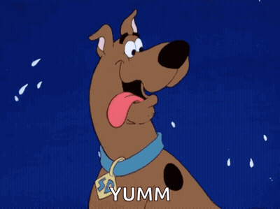 Scooby Doo Yumm Tongue Out GIF
