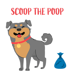Scoop The Poop Digital Reminder GIF