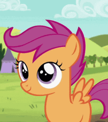 Scootaloo Smiling Mlp GIF
