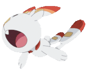Scorbunny Pokemon Sticker GIF