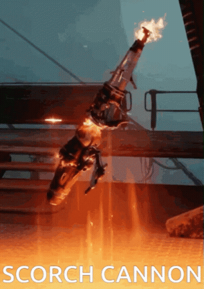 Scorch Cannon On Fire GIF
