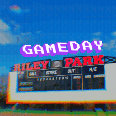 Scoreboard At Gameday Riley Park GIF