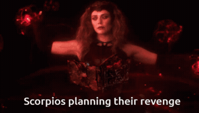 Scorpion Planning Revenge In Dark Room GIF