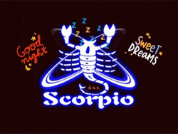 Scorpion Scorpio Good Night GIF