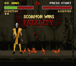 Scorpion Wins Fatality GIF