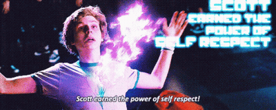 Scott Earns Power Of Self Respect GIF