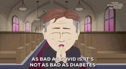 Scott Malkinson Covid Praying GIF