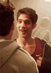 Scott McCall Teen Wolf Happy And Excited GIF