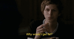 Scott Pilgrim Bread Makes You Fat GIF