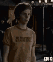 Scott Pilgrim Running Away GIF