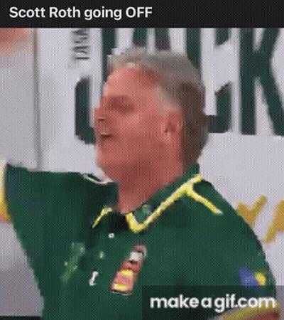 Scott Roth Is Going Off According To Make A Gif