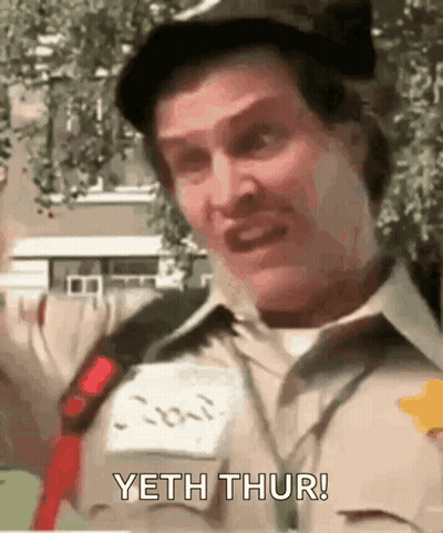 Scout Uniform Man Funny Face Yeth Thur GIF