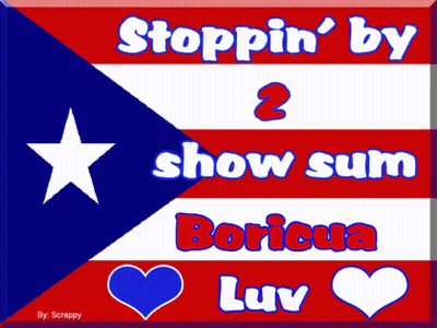 Scrappy Stopping By To Show Some Boricua GIF
