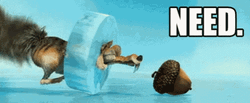 Scrat Need To Get Acorn GIF