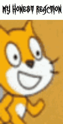 Scratch Cat Honest Reaction Meme GIF