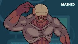 Scratching Head Empty Brain GIF