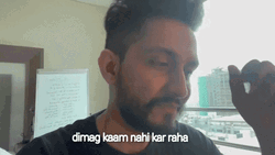 Scratching Head Indian Guy GIF