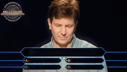 Scratching Head Who Wants To Be A Millionaire GIF