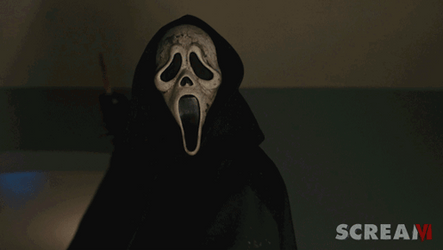 Scream 6 Ghostface Hit GIF