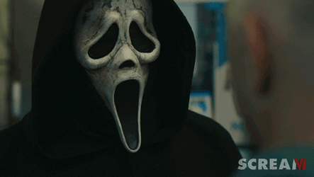 Scream 6 Ghostface Scary Killer GIF