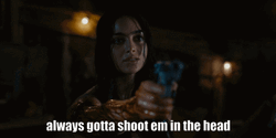 Scream 6 Sam Carpenter Pointed Gun GIF