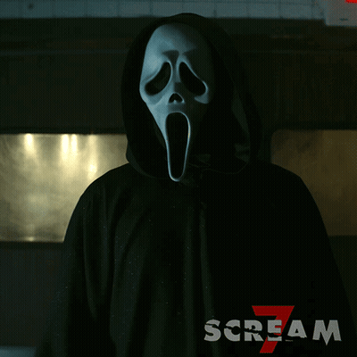 Scream 7 Poster Hooded Person GIF