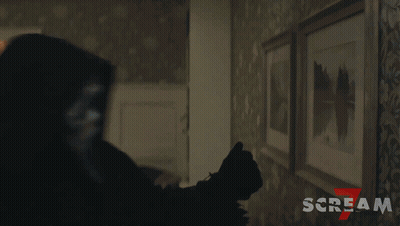 Scream 7 Poster Silhouette GIF