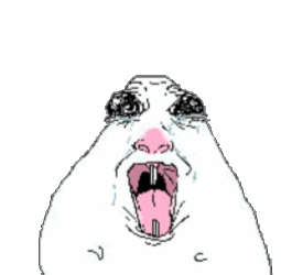 Scream Cry Sticker GIF