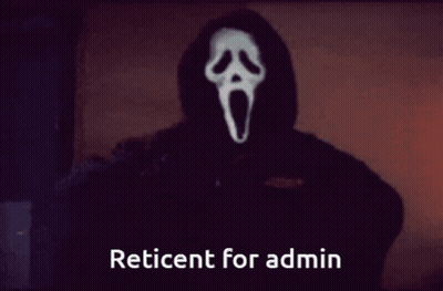 Scream Reticent For Admin GIF