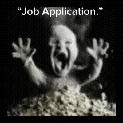 Screaming Baby Job Application GIF