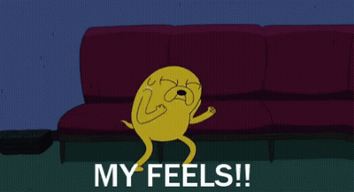 Screaming Cartoon Saying My Feels GIF